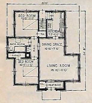sears lenox 1933 floor plan